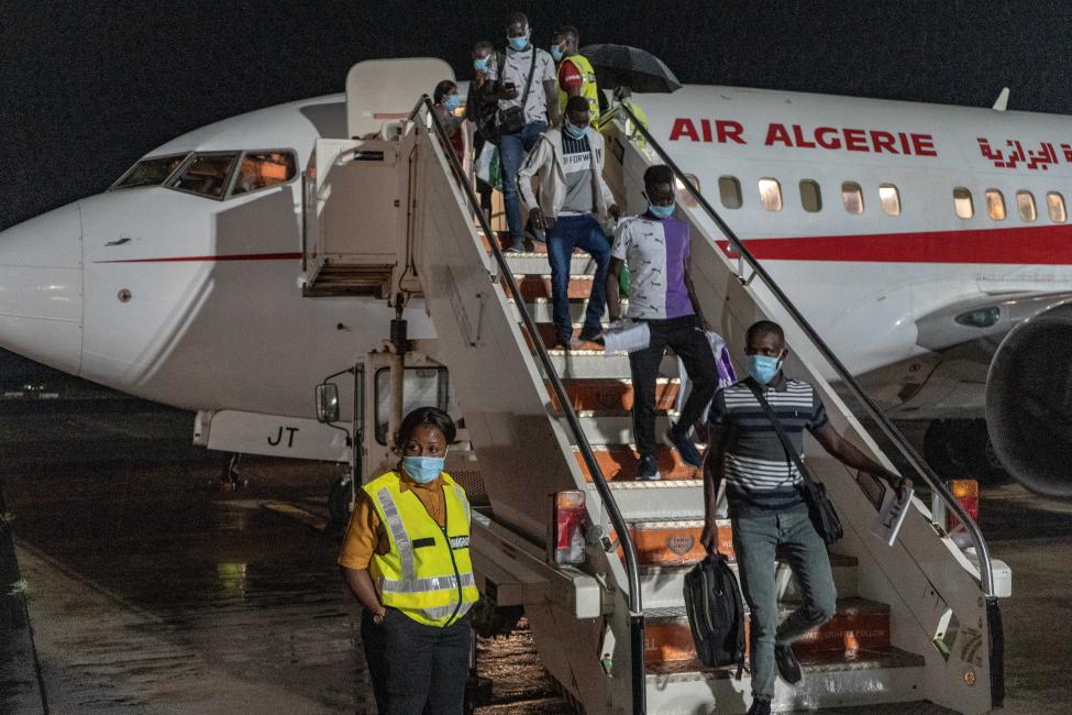 104 Nigerians Return from Algeria Under IOM Voluntary Repatriation Scheme
