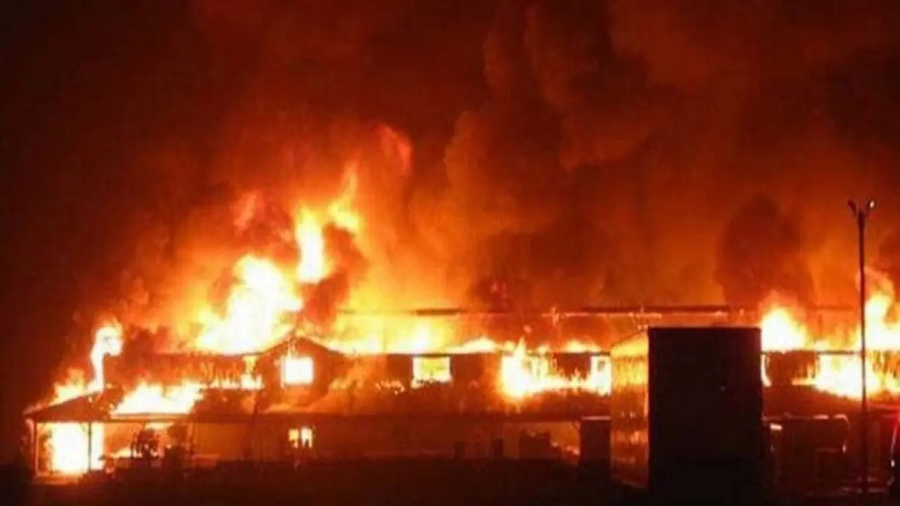 Fire Destroys Five Shops Near Olowo-Ifon Shopping Complex in Ibadan