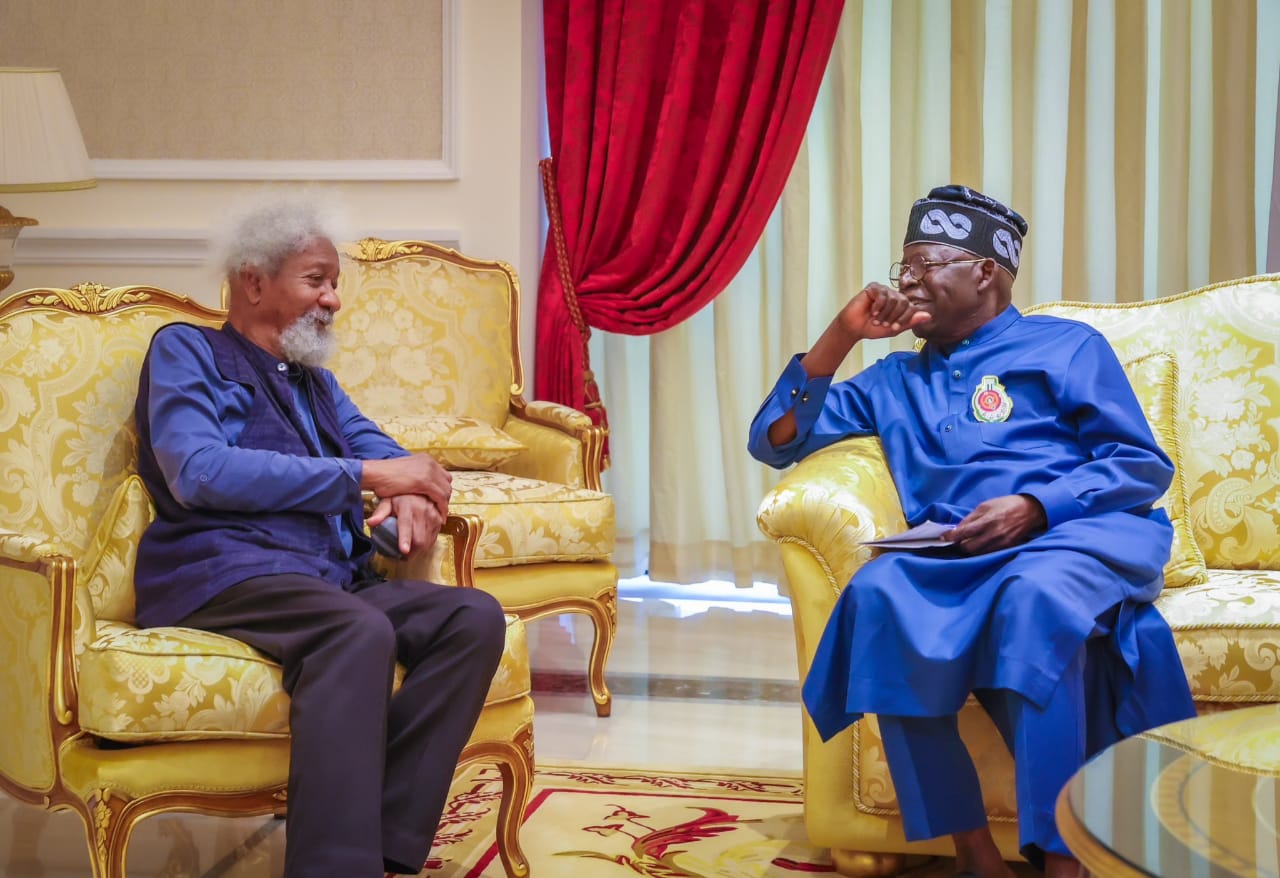 Tinubu Celebrates Wole Soyinka at 91, Hails Nobel Laureate as Global Icon and Inspiration